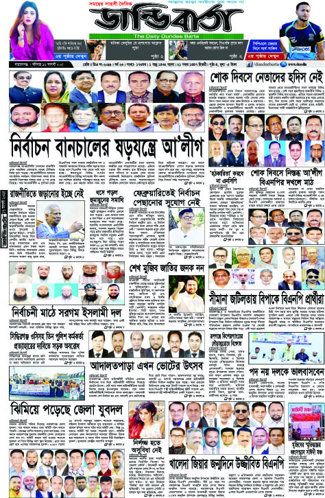 আজকের পত্রিকা
